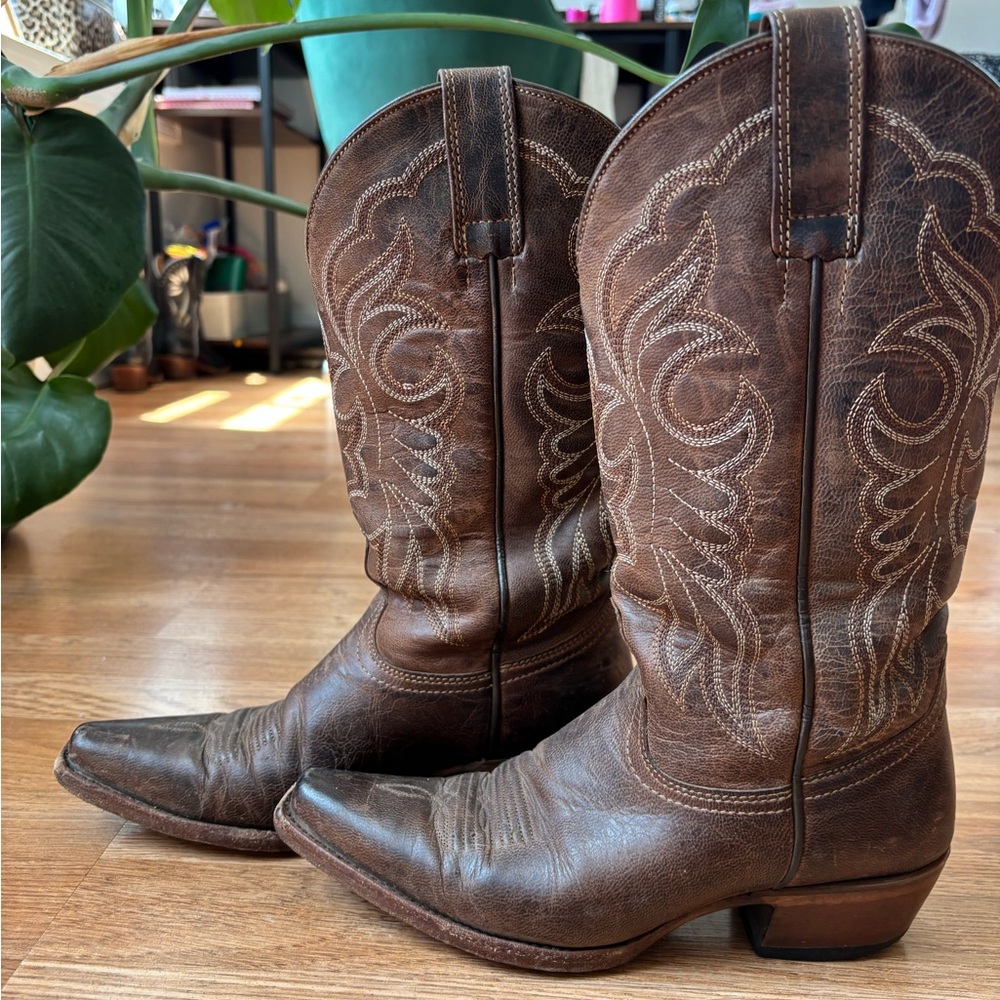 Shyanne Leather Western Boots